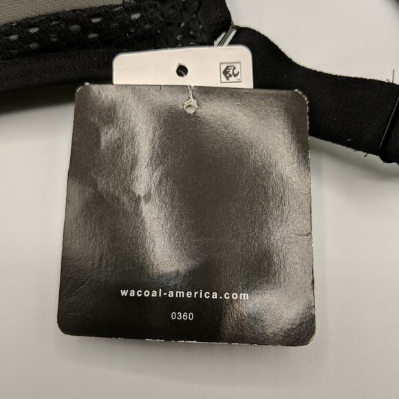 Wacoal Zipper-Front Sports Bra - Size 30D - NWT - Picture 11 of 12